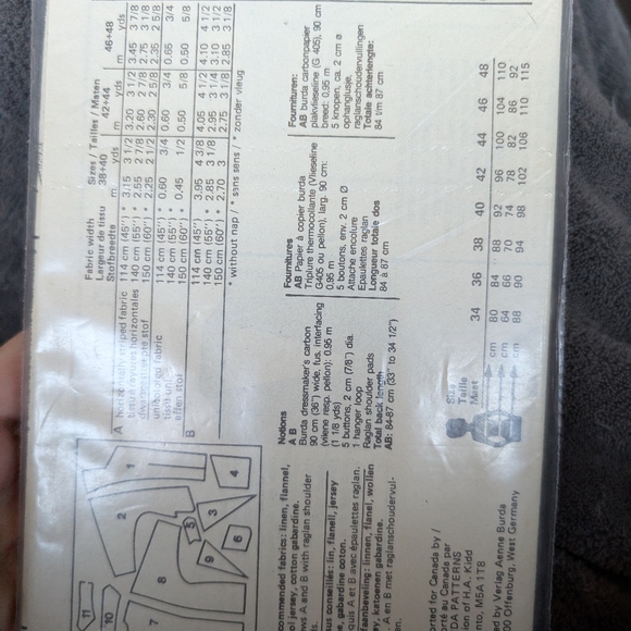 Burda Pattern - Picture 2 of 2